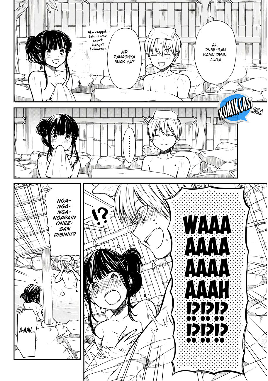 Danshi Koukousei wo Yashinaitai Onee-san no Hanashi Chapter 61 Bahasa Indonesia